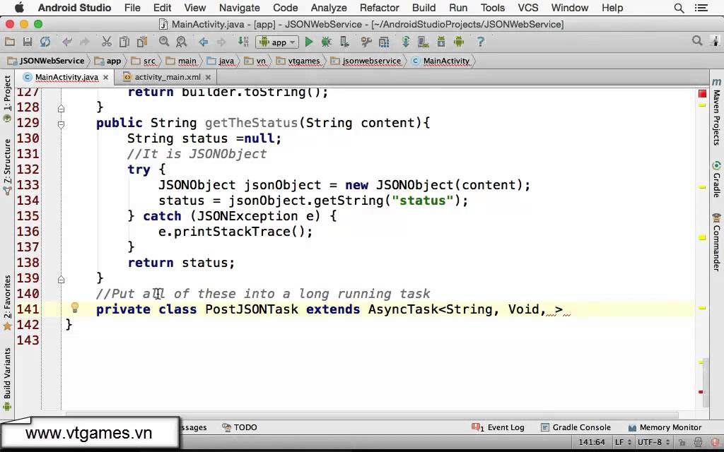 Process JSON Result from Web Service (JSONObject, HttpPost, HttpClient, AsyncTask)