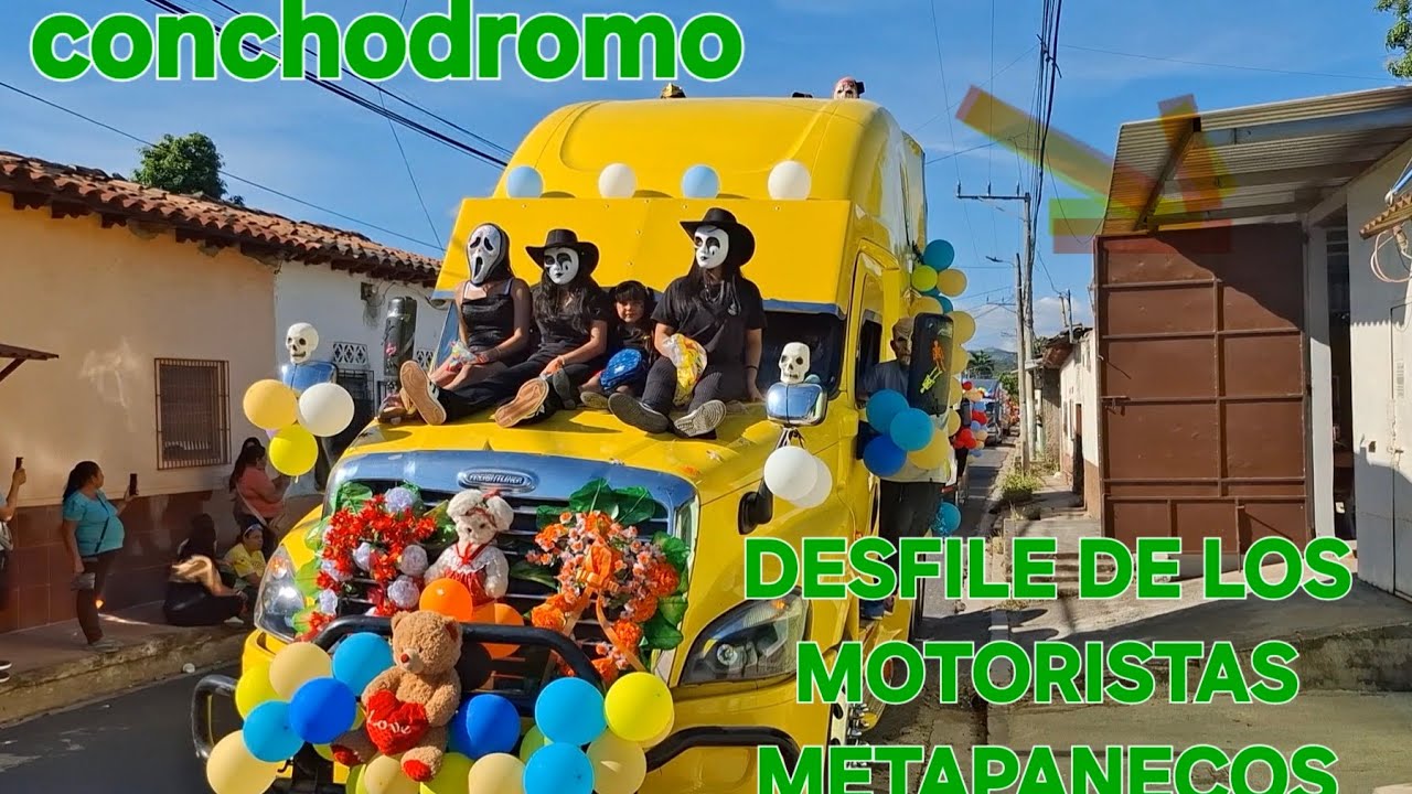 DESFILE DE LOS MOTORISTAS METAPANECOS