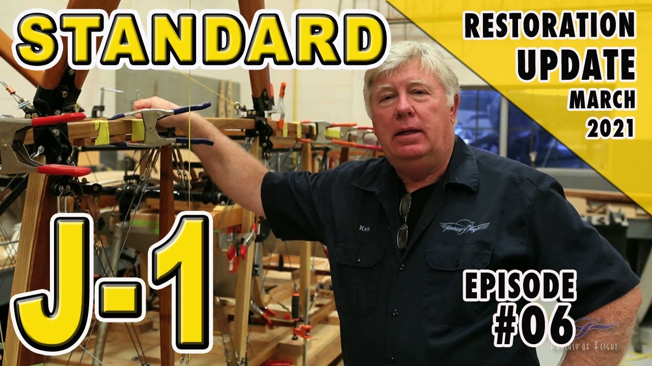 Waldo Pepper Standard J-1 - Restoration Update #06 - March 2021