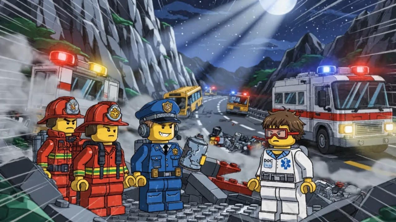 THE LEGENDARY FORGOTTEN CAVE RESCUE MISSION  LEGO MEGA RESCUE TEAM #LegoRescue#LegoMegaRescueTeam