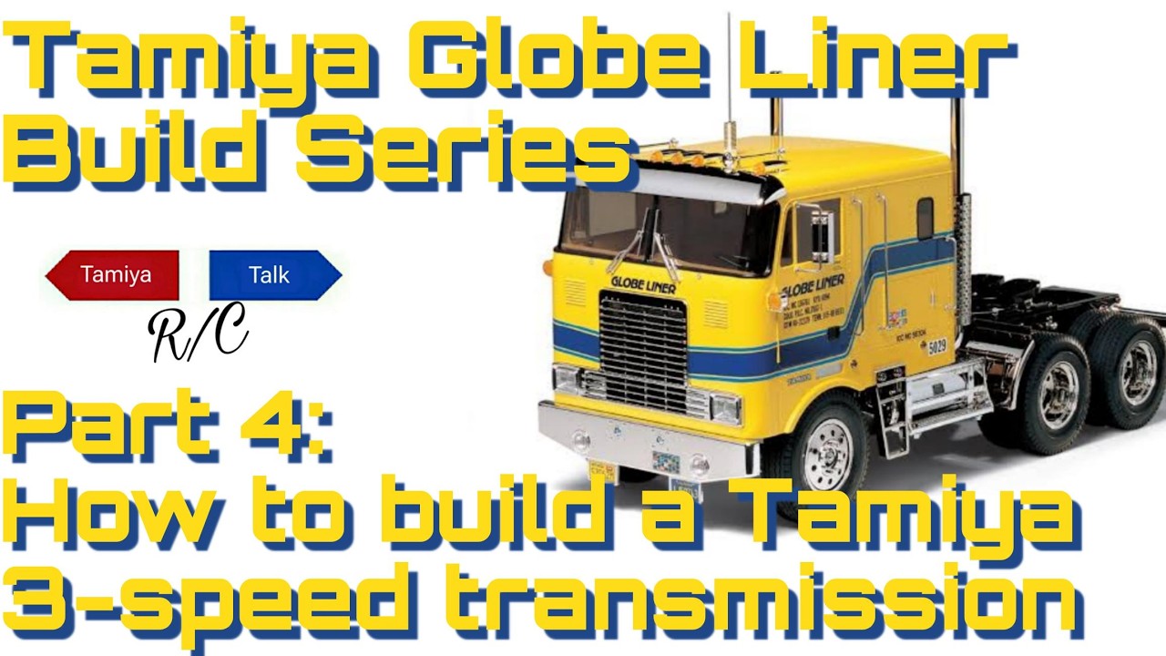 How to build a Tamiya 3-speed transmission