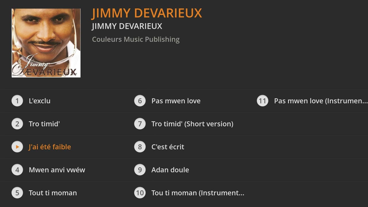 Jimmy Devarieux - Jimmy Devarieux (FULL ALBUM)