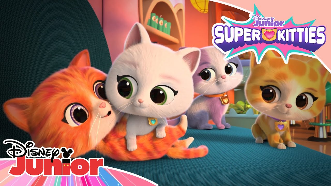 😻 Dzień Kociaka! | Superkoty | Disney Junior Polska