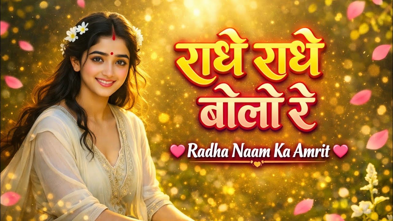 राधे राधे बोलो रे | Radha Naam Ka Amrit | Latest Radha Krishna Bhajan | Radhe Radhe Bhajan