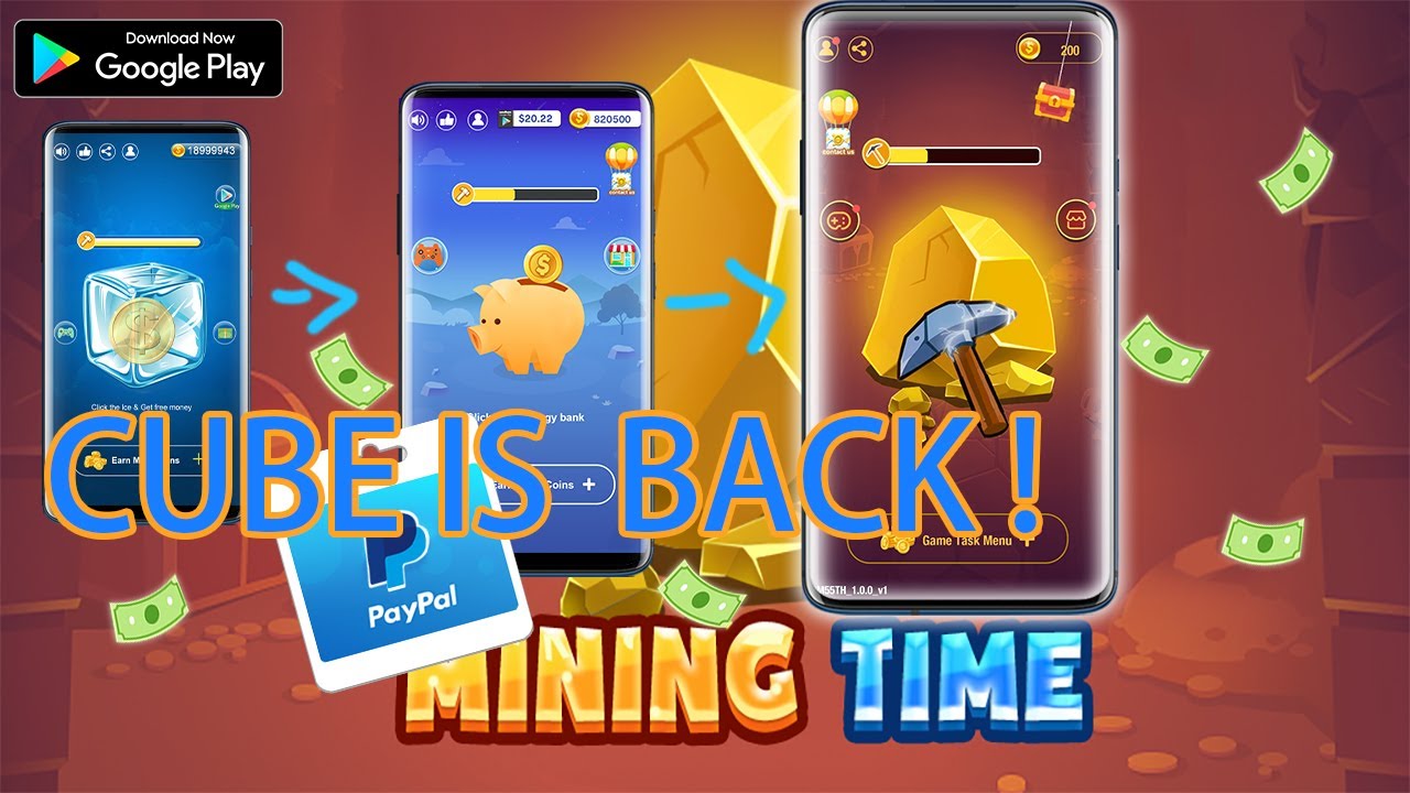 【Mining Time】, a app the same as money cube, lucky cube, to make easy money.
