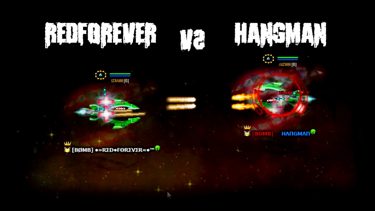 Darkorbit - GE1 Spartan vs Spartan [With Hangman]
