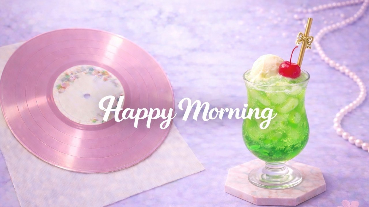 【playlist】穏やかな時間を迎える朝に👒｜やさしくポップなMorning BGM｜作業用・朝の支度に