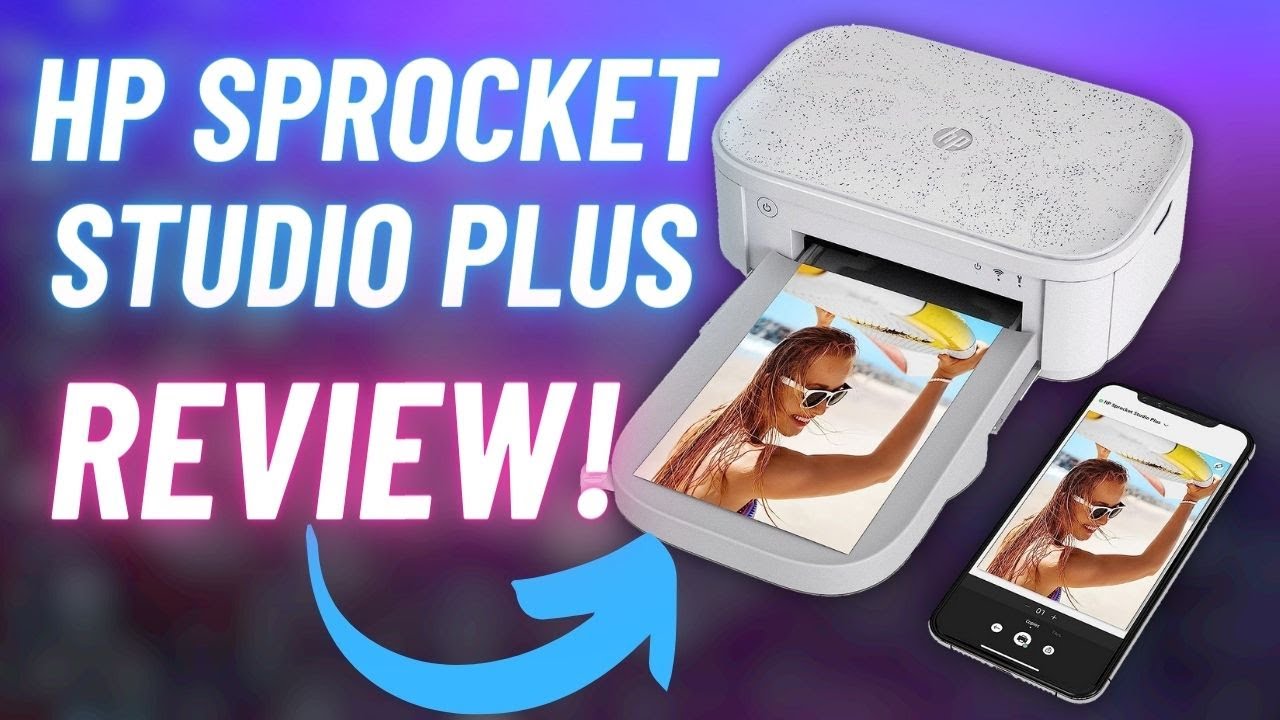HP Sprocket Studio Plus REVIEW! // Your Personal + Portable Photo Lab! 📸