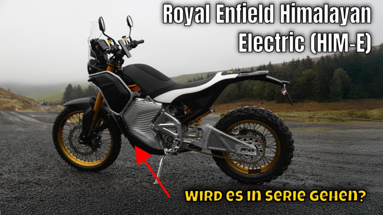 Royal Enfield Himalayan Electric (HIM-E): neues E-Motorrad f&uuml;r echte Abenteuer