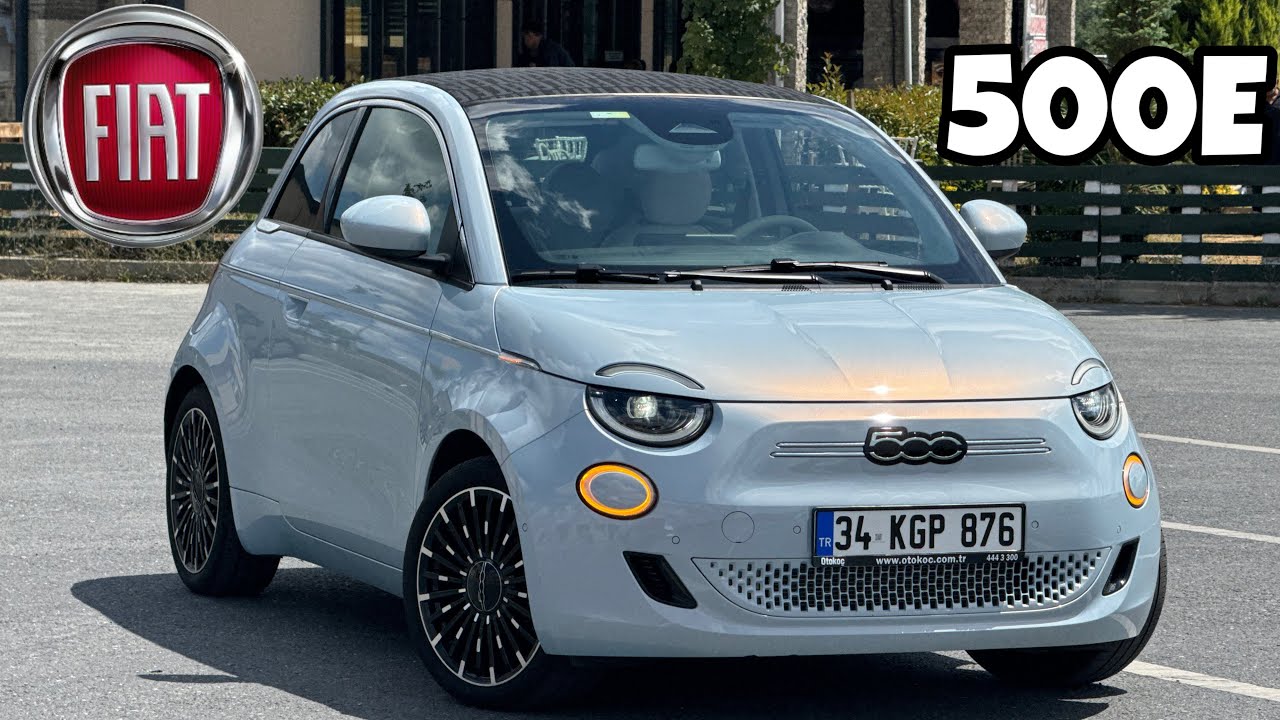 320 KM Menzil | Şehrin En Tarz Modeli! | Fiat 500e | Otomobil Günlüklerim