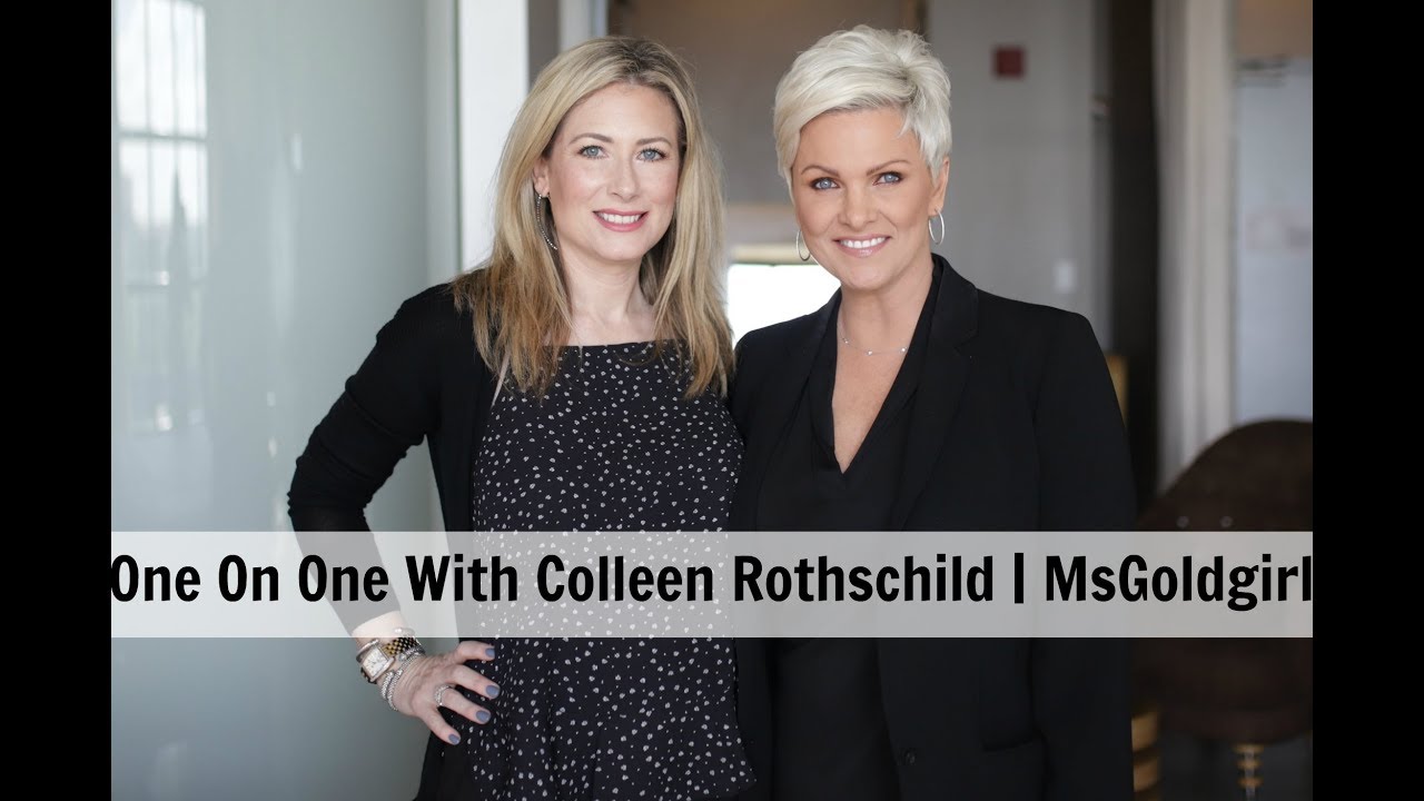 One On One With Colleen Rothschild | AM & PM Skincare  MsGoldgirl