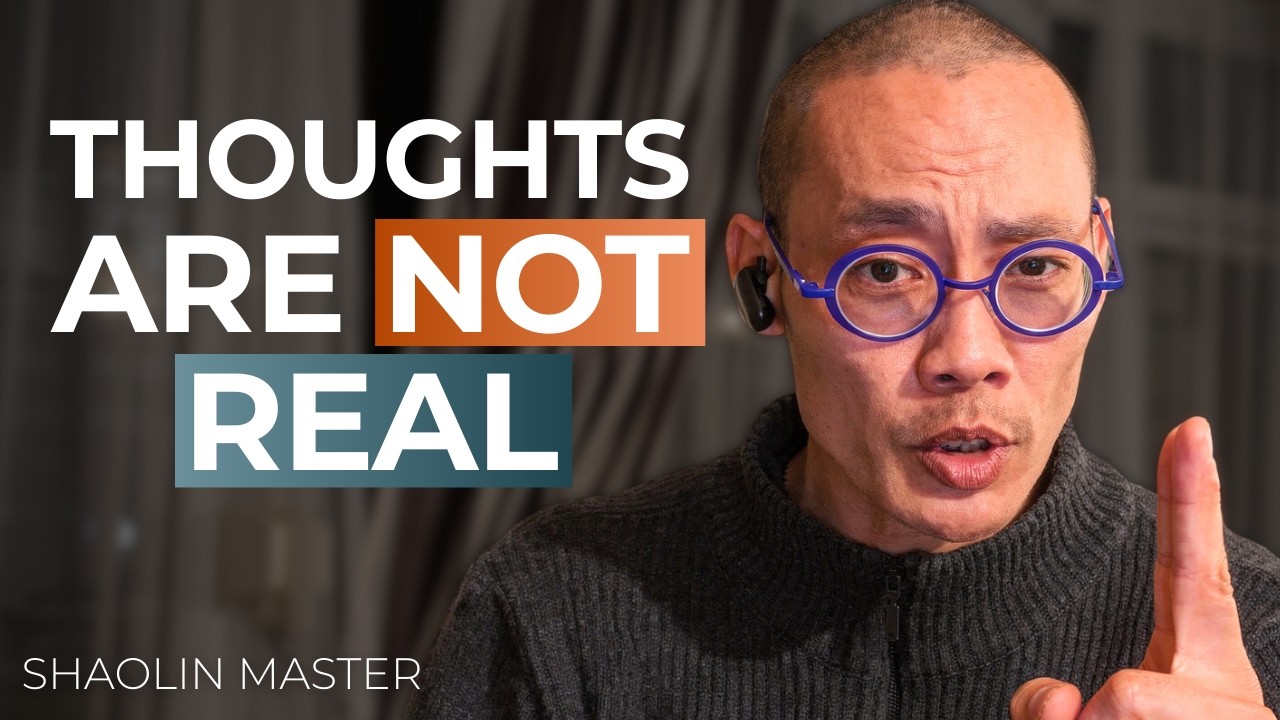 Stop believing your thoughts and watch your life transform | Shi Heng Yi
