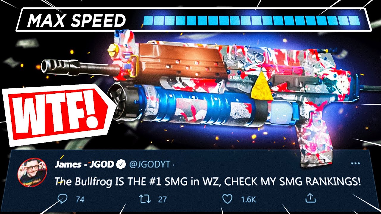 NEW BULLFROG WARZONE META... BROKEN 😶 *UPDATED* BULLFROG BEST CLASS SETUP LOADOUT is OVERPOWERED