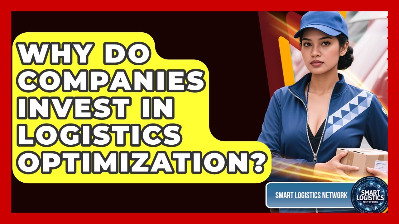 Why Do Companies Invest in Logistics Optimization? | Smart Logistics Network News