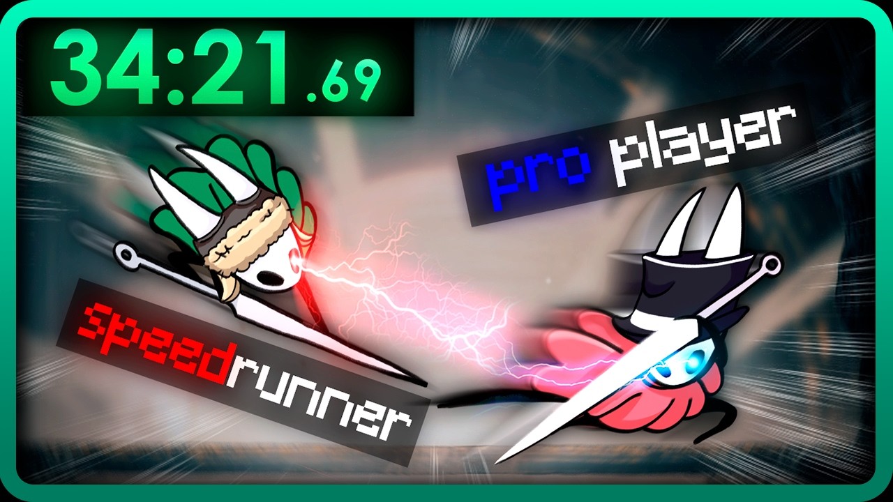Speedrunner VS Pro Player de Silksong - Quem Ganha?