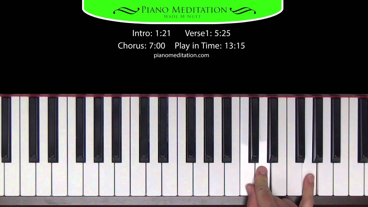 Word of God Speak - How to Play on the Piano | C