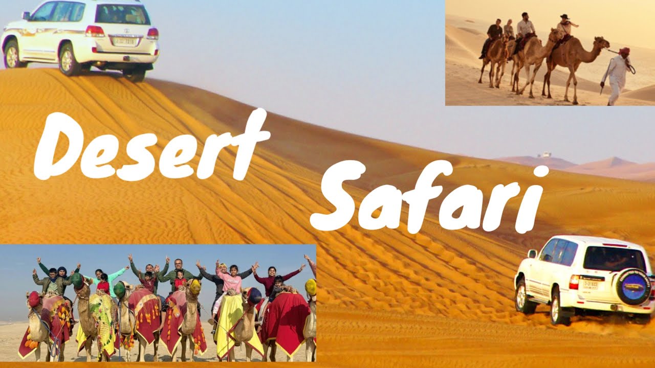 Desert Safari Tour - Doha, Qatar | Camel Ride, sand dunes