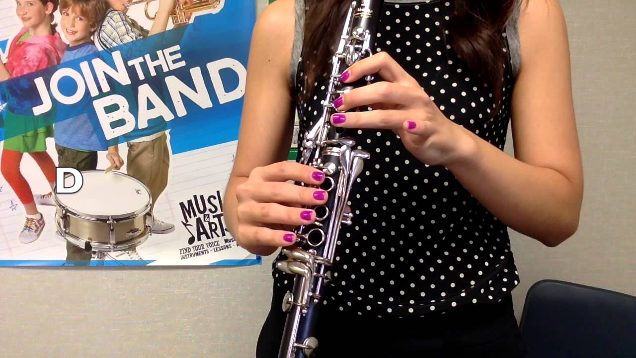 G Major Scale - Clarinet