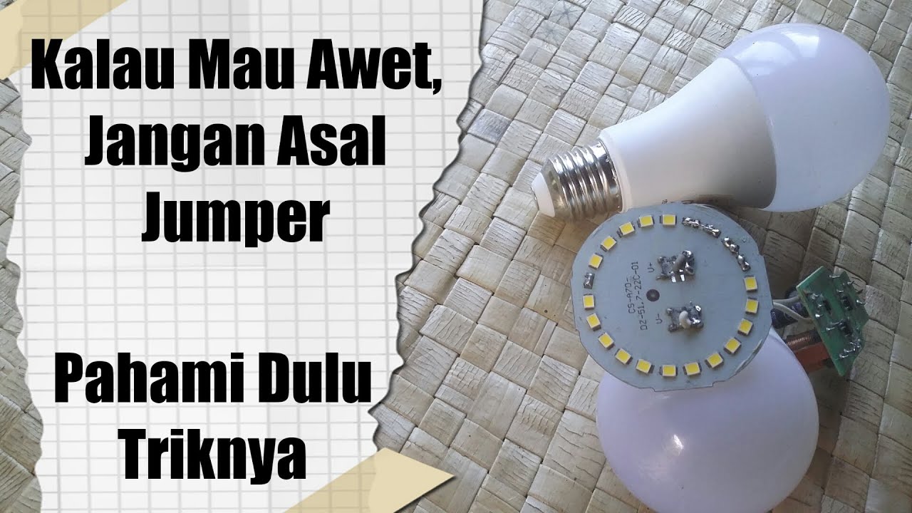 Cara menentukan watt lampu, cara menghitung watt,volt dan arus
