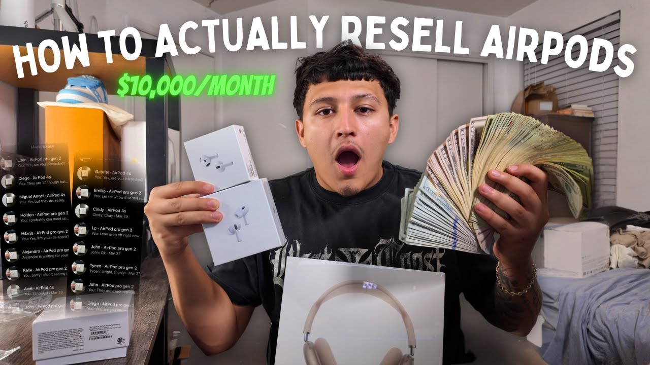 How to ACTUALLY resell AIRPODS in 2025! (IN-DEPTH)