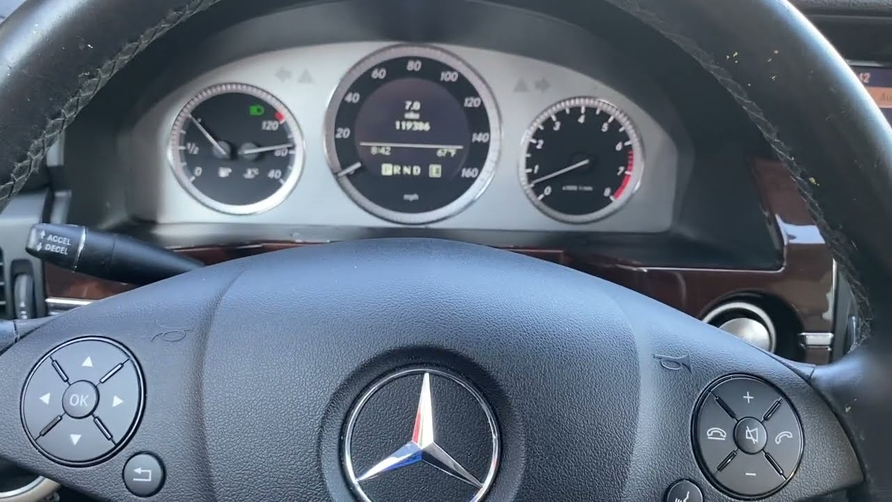 Замена датчика скорости колеса ABS GLK 350