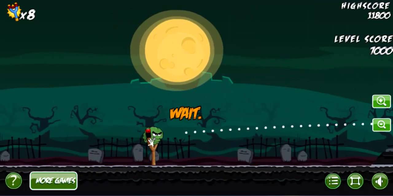Angry Brain Halloween Walkthrough - HD game review