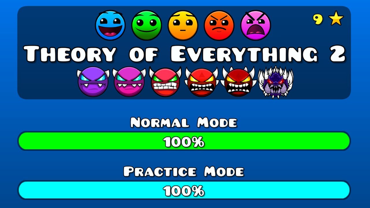 Theory of Everything 2 in Every Difficulty