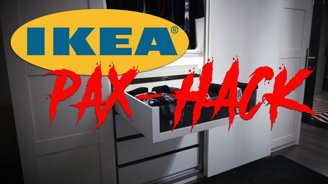 IKEA Pax Hack - Schubladen Vollauszüge