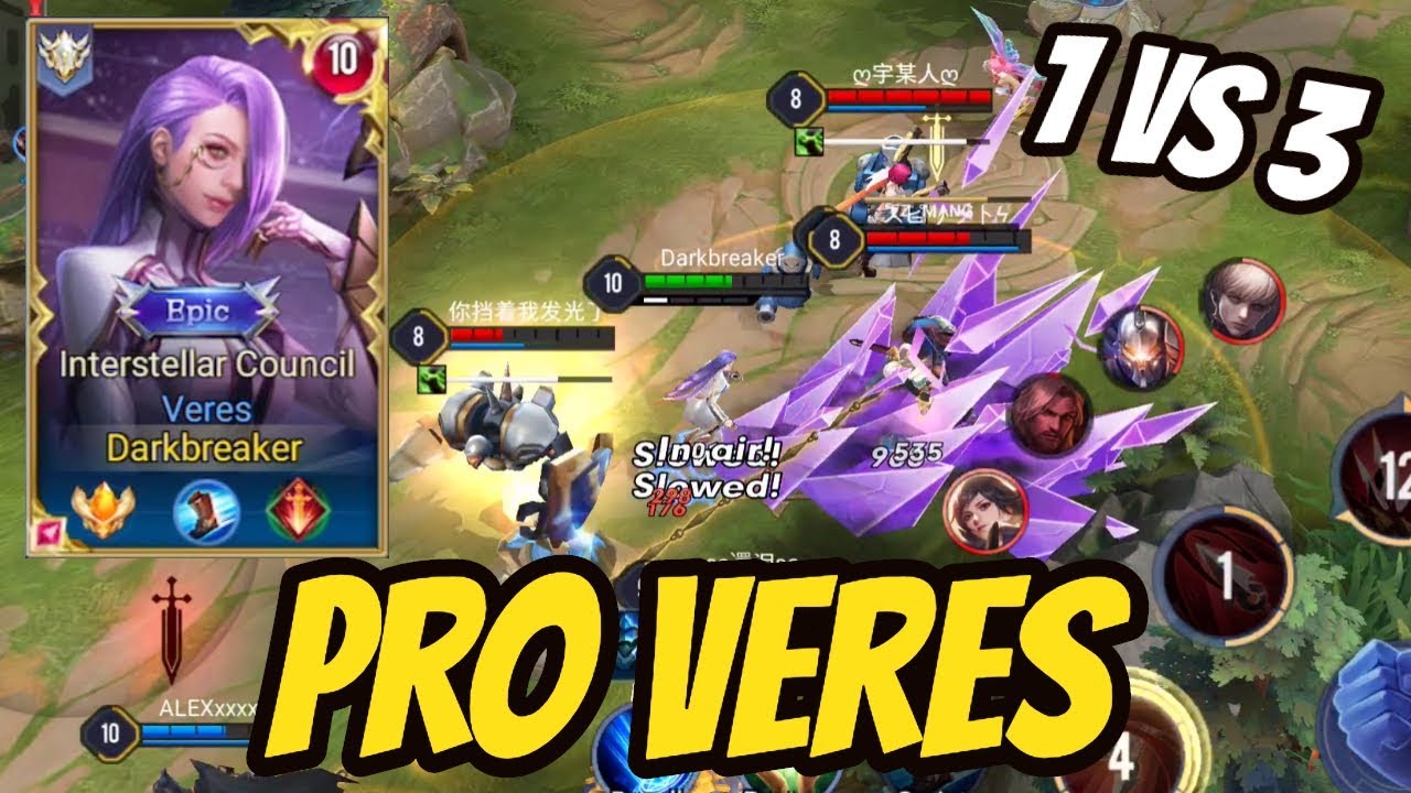 VERES PRO NEW PATCH GAMEPLAY  | AoV | 傳說對決 | RoV | Li&ecirc;n Qu&acirc;n Mobile