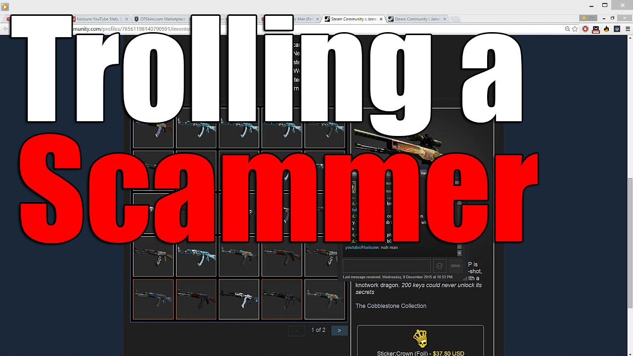CS GO: Trolling a Scammer