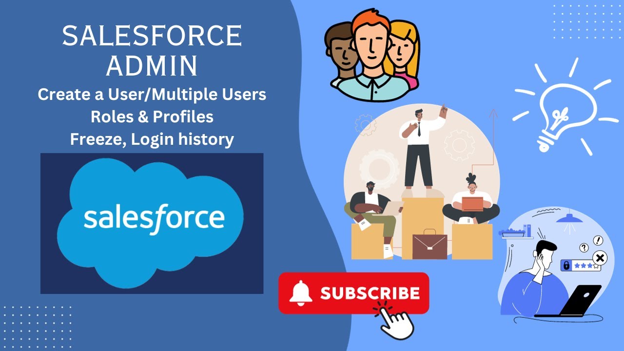 4️⃣ Users (Create single/multiple users) | Configuration & Setup | Salesforce Administrator