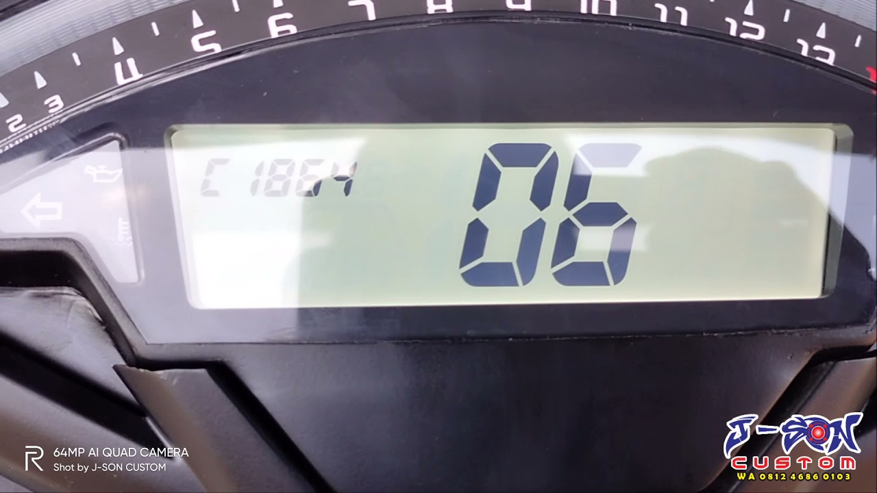 Tutorial Cara Setting Speedometer Kawasaki Zx10r biar akurat
