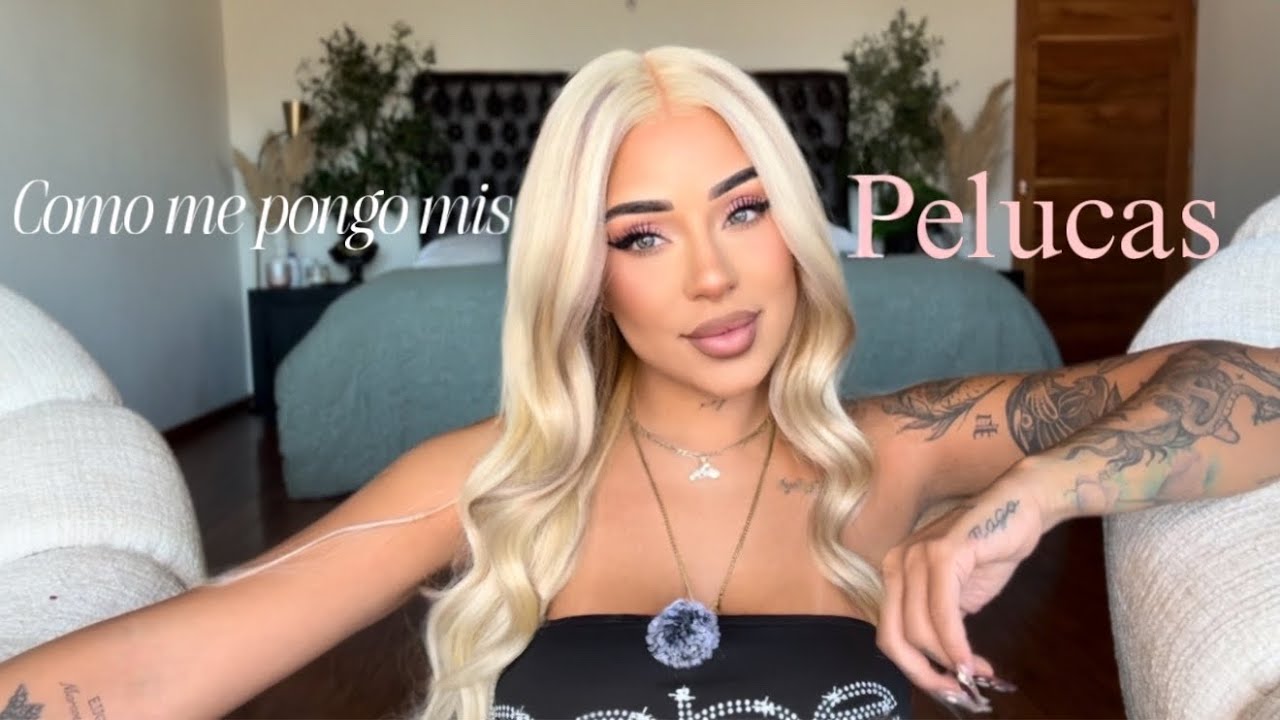COMO PONER UNA PELUCA - HOW TO PUT A WIG - Samii Herrera
