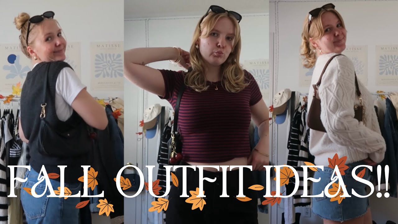 fall outfit ideas!! (what i'm wearing this fall)