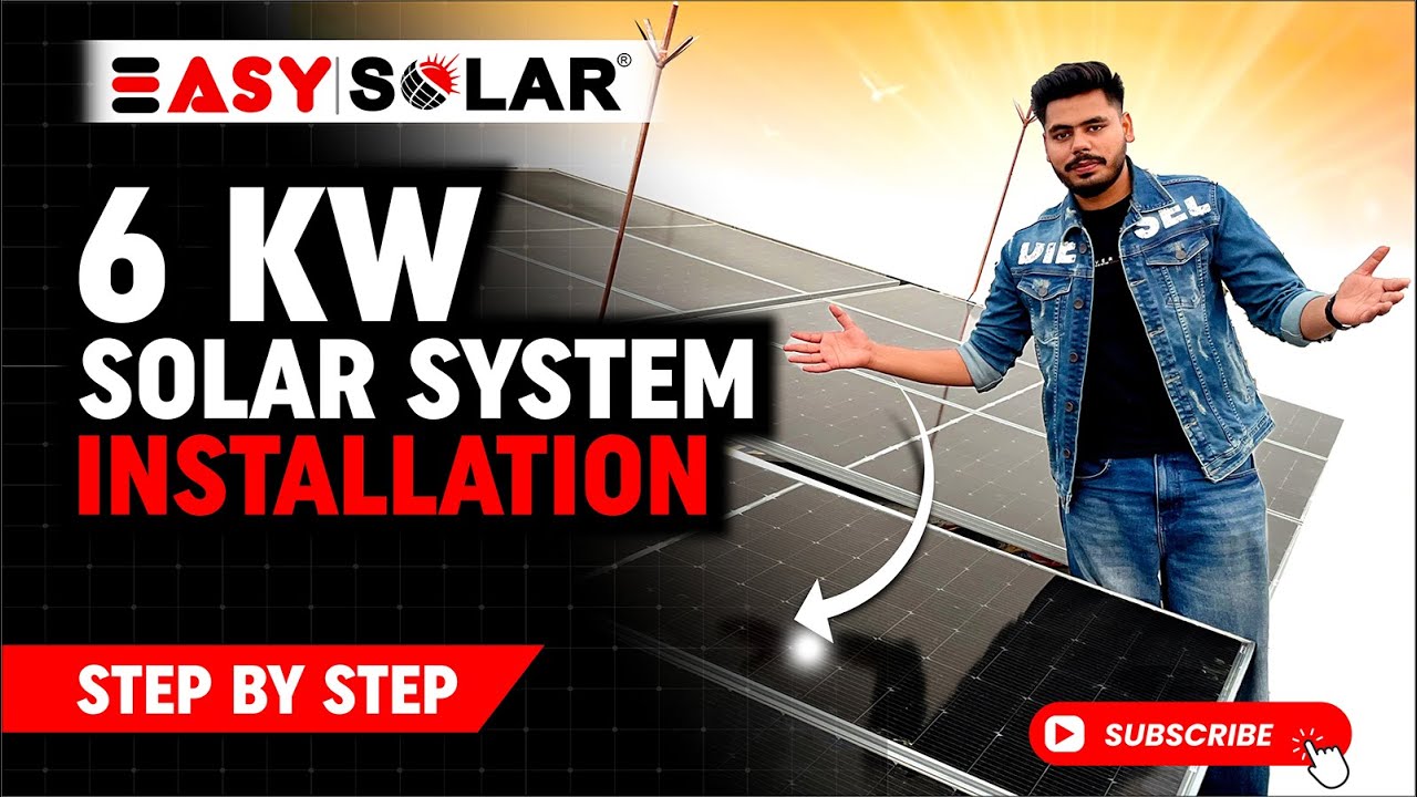 6kW Solar System Installation Step-By-Step | Full Setup Guide by Easy Solar