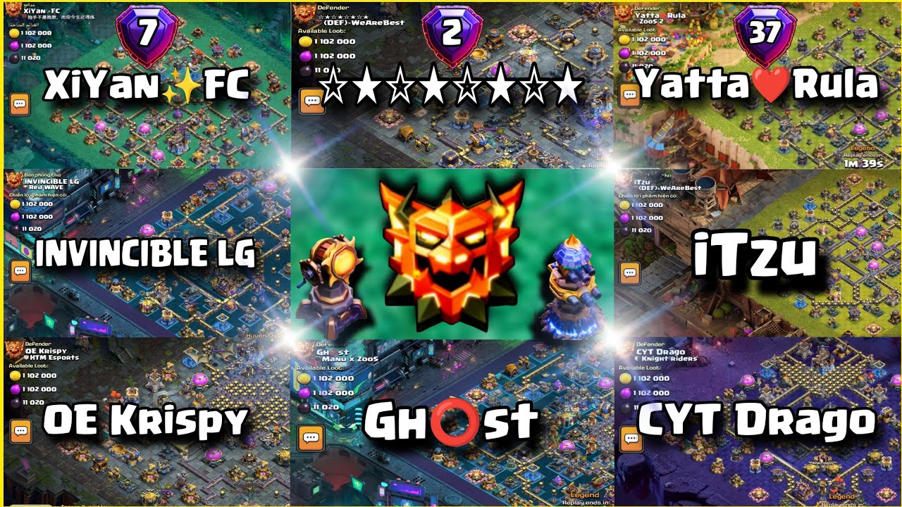 5900+ TROPHY TH18 LEGEND LEAGUE BASE | Anti Meteor Golem Base Layout | TH18 WAR BASE LINK