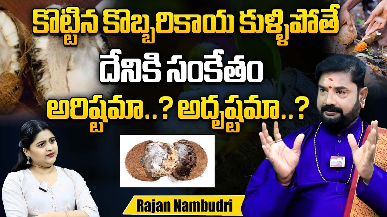కొబ్బరికాయ కుళ్ళి పోతే🔥| Signs Of Spoiled Coconut In Pooja | Facts Behind Spoiled Coconut | BB