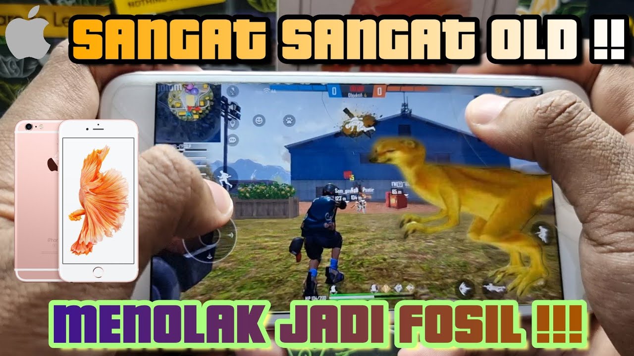 iPhone 6s Plus Live Gameplay Test Free Fire || Handcam