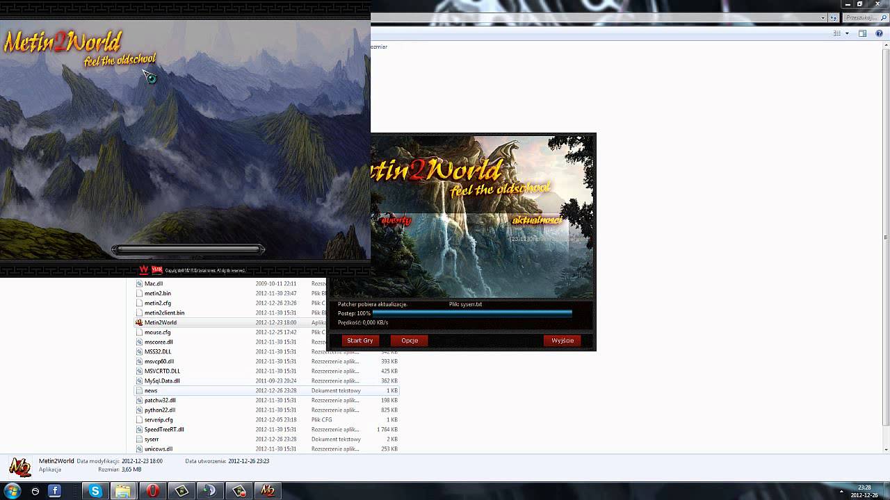 Metin2 World nowy server powstanie 2012/2013