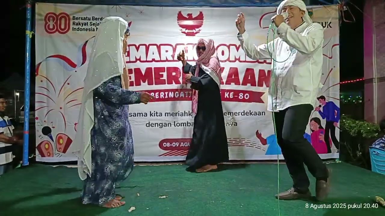 Lomba Karaoke Bpk  RW 004, RT 013 RW 004 , 8 Agustus 2025