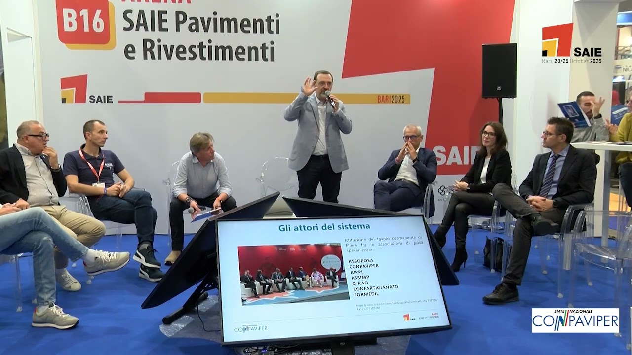 Massetti a basso spessore | SAIE Bari 2025, Key Lecture e Tavola Rotonda Conpaviper