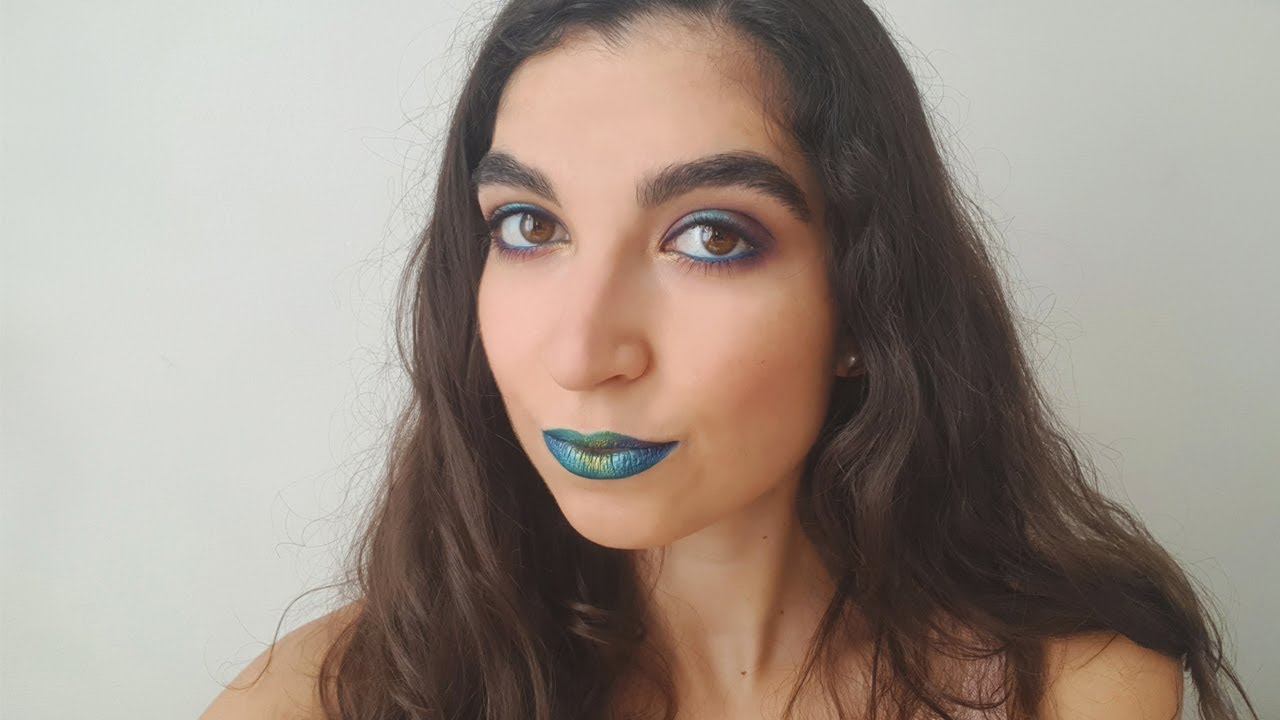 Tutoriel maquillage : Inspiration paon