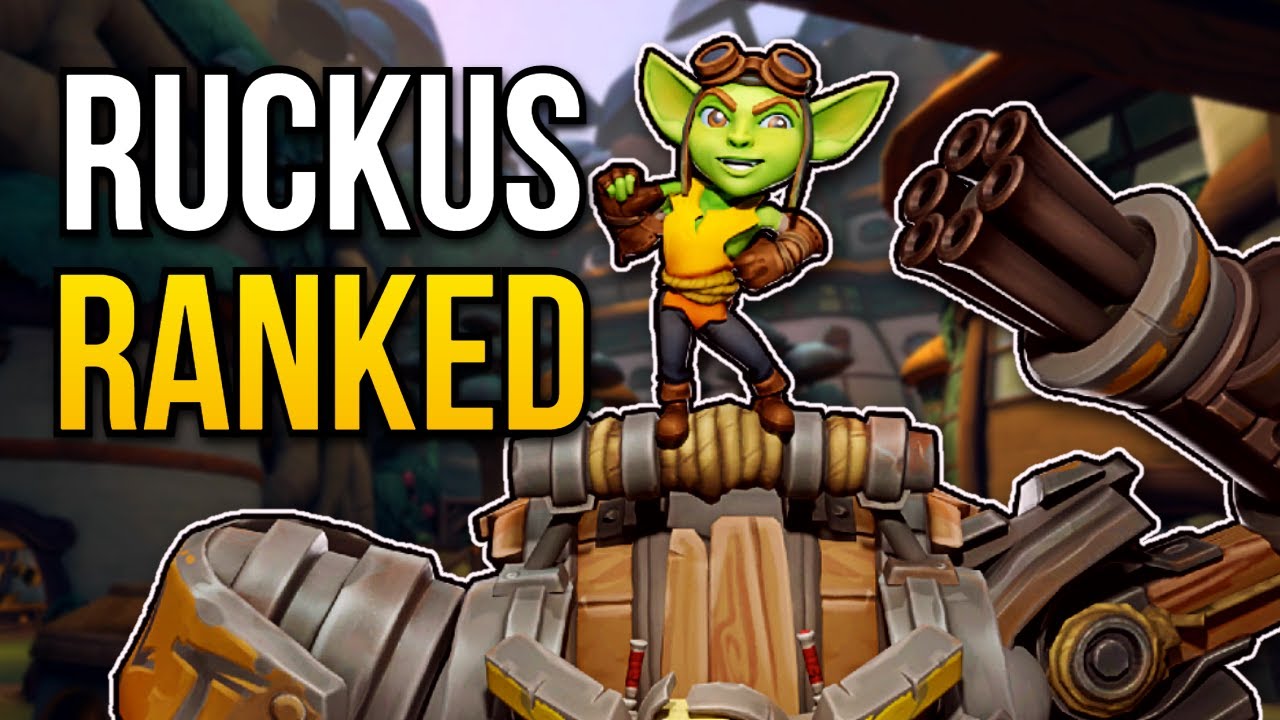 Thought Ruckus Was Weak? Think Again! - Paladins Ranked Gameplay