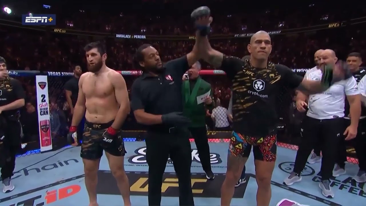 Alexander Pereira Crowned UFC Light Heavyweight Champion with First Round TKO!