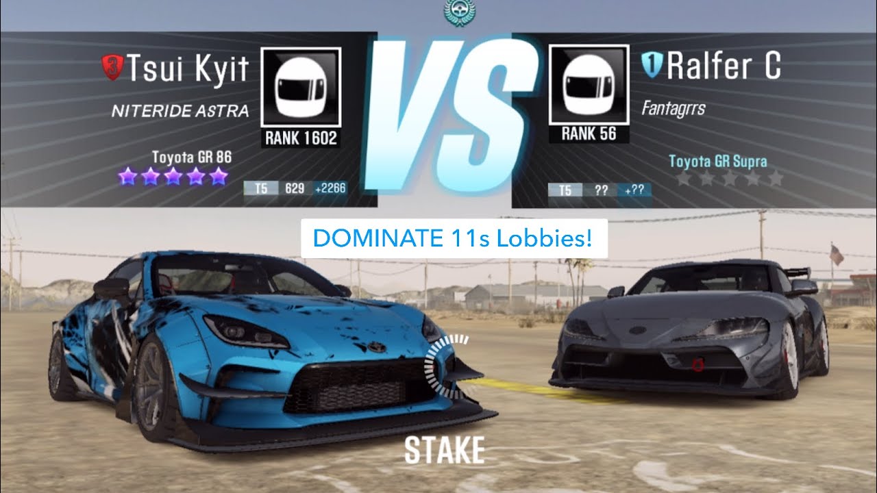 CSR2 Live Race Tunes - BEST 11s Lobby Live tune for Toyota GR 86