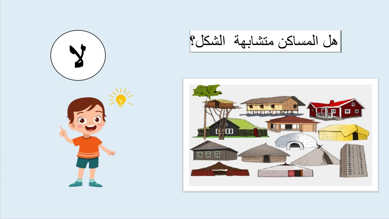 فيديو انواع المساكن