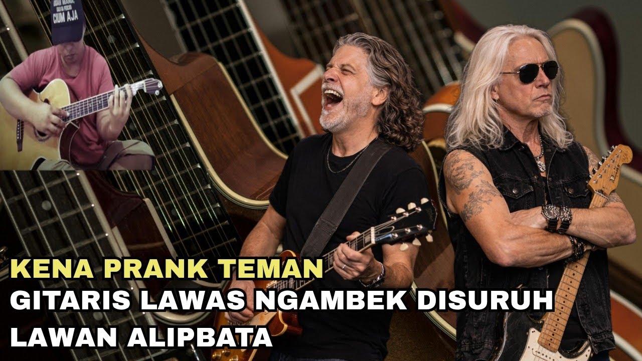 MERINDING❗ Musisi Lawas Kena Prank Teman Disuruh Nonton Alipbata Malah Melongo Abis