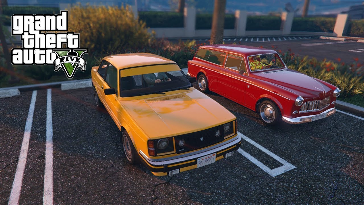 GTA V - VOLVO VS VOLVO MET DE rəSHən FROIND!