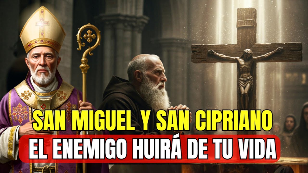 🙏 Oraciones Poderosas a SAN BENITO, SAN MIGUEL Y SAN CIPRIANO: cobrará 7 veces más caro al enemigo