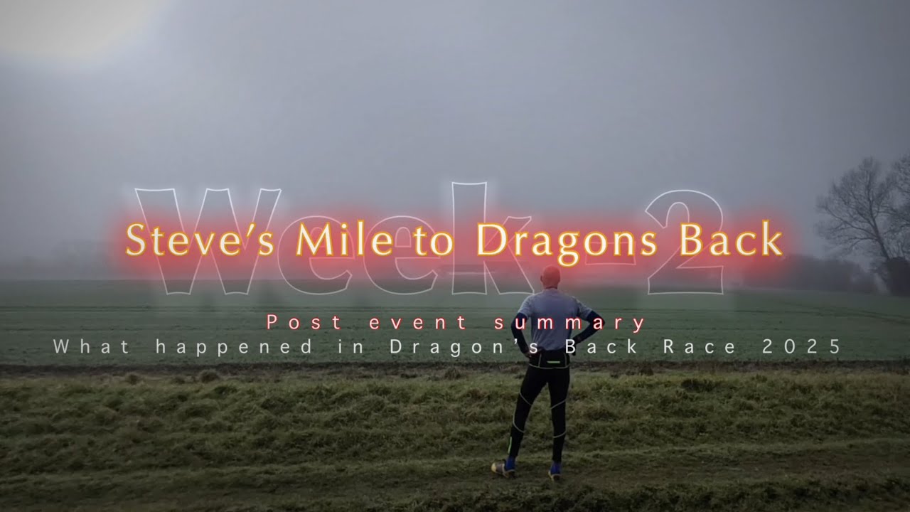 Dragon’s Back Race 2025 - An Essex Milers experience. 